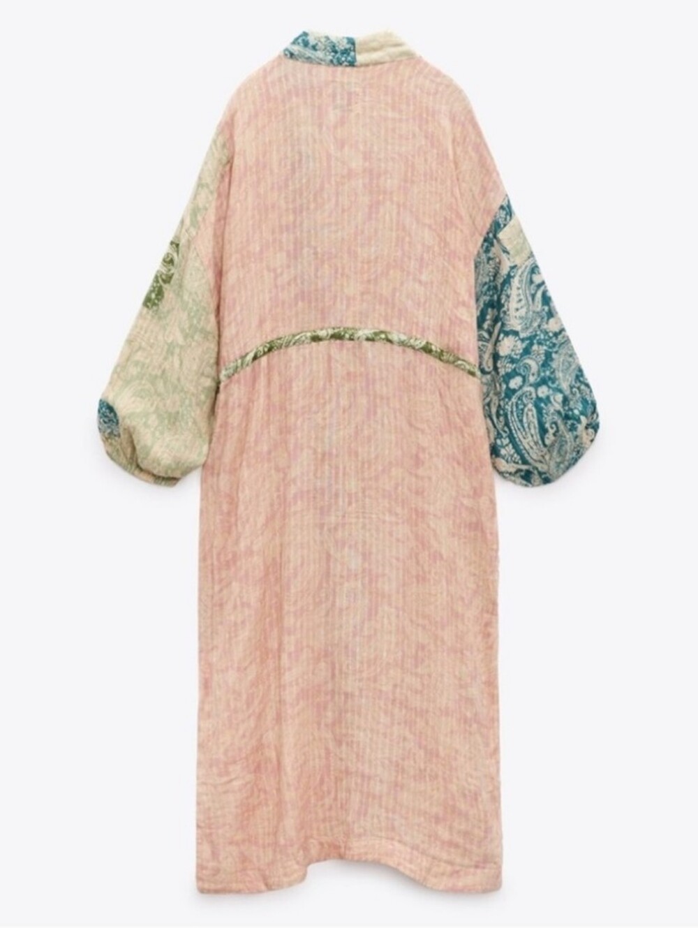 ZARA PRINTED KIMONO LONG SIZE XS - Picture 9 of 13